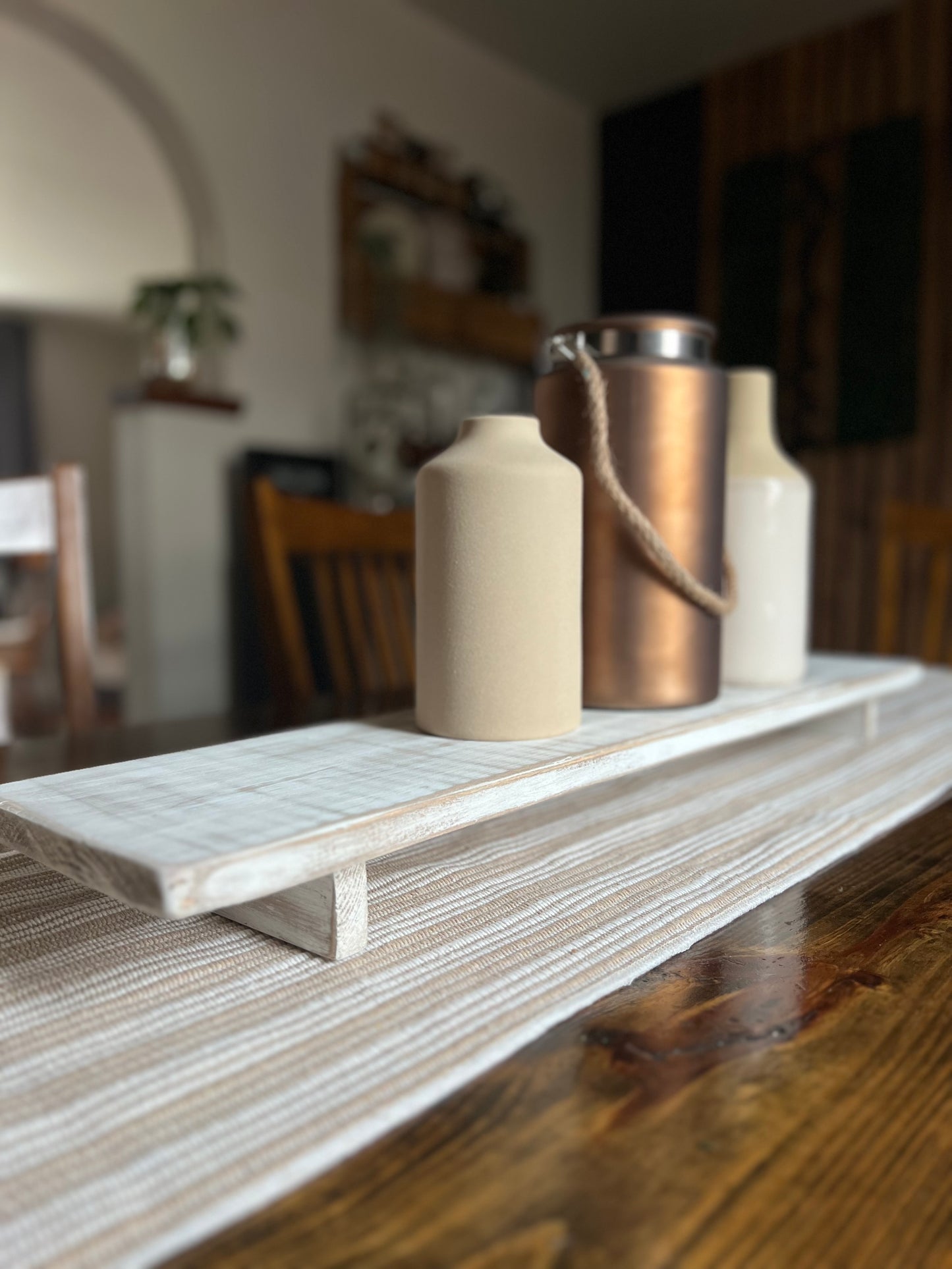 Rustic Centerpiece Tray