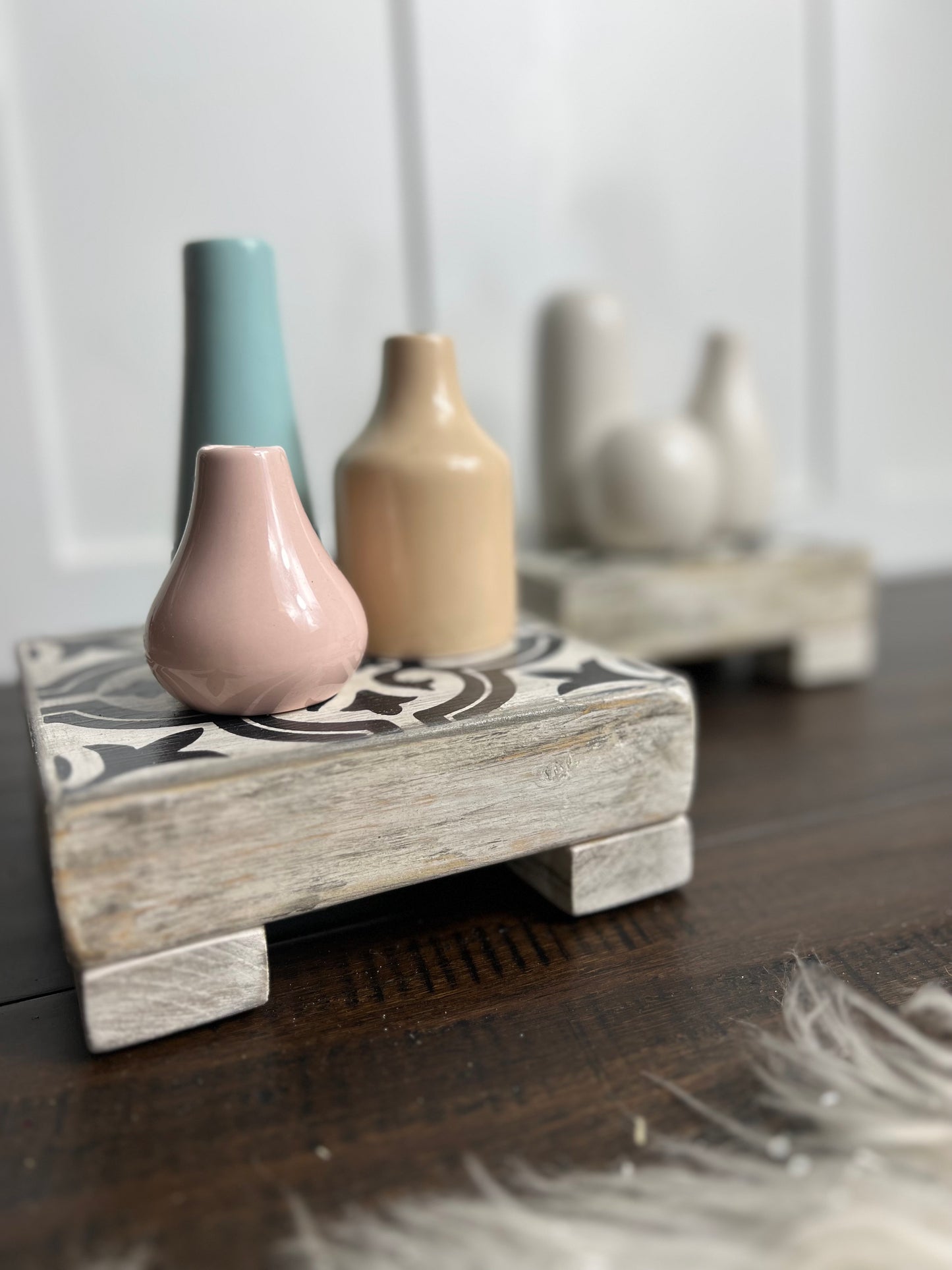 Wood Riser Home Decoration