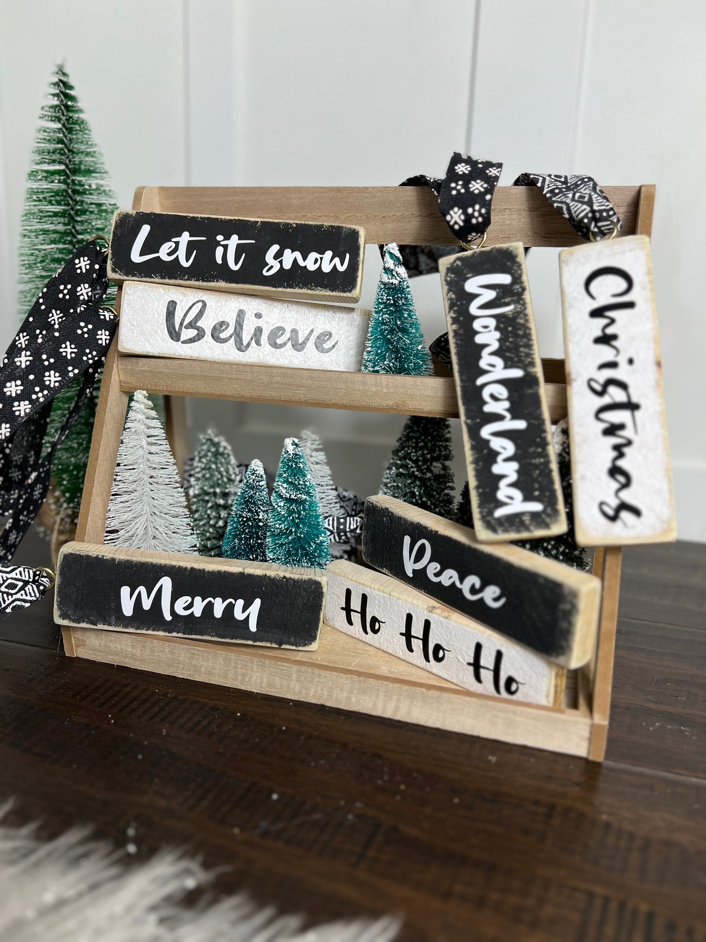 Rustic Wood Ornaments