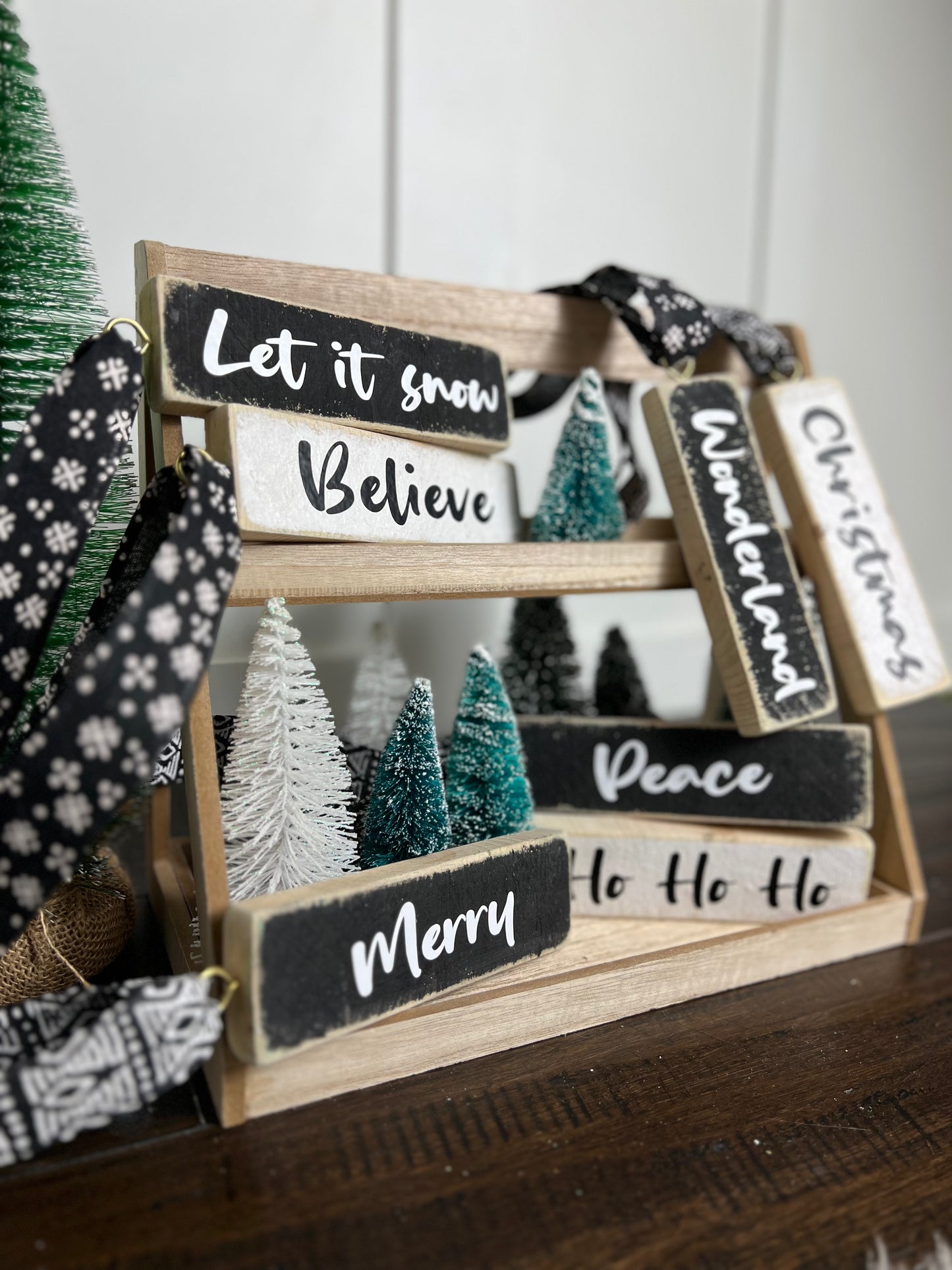 Rustic Wood Ornaments