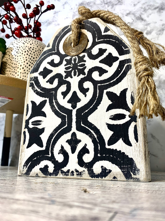 Farmhouse Wood Tag Home Decor